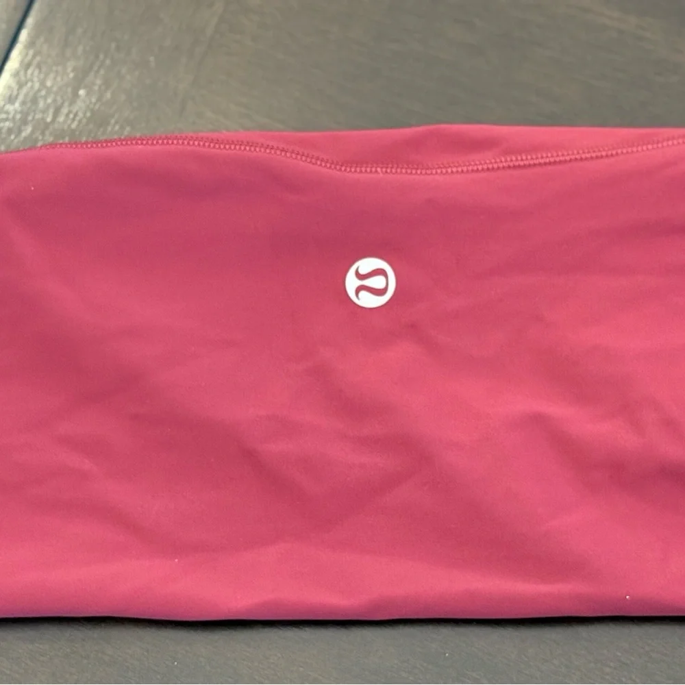 Women's Burgundy Leggings - Picture 3 of 3